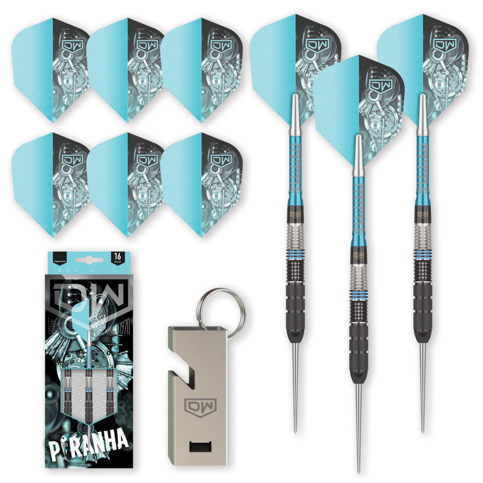 Dart World Piranha 01 Steel Tip Darts - 23gm