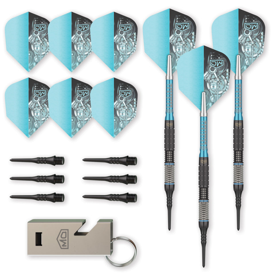 Dart World Piranha 11 Soft Tip Darts - 20gm