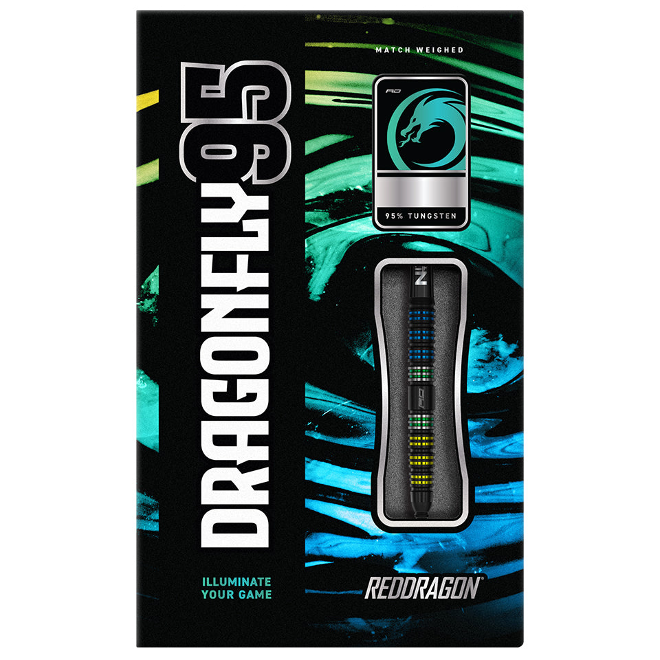 Red Dragon Dragonfly 95 Tapered Soft Tip Darts - 20gm