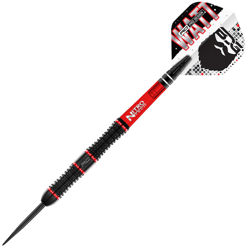 Red Dragon Jason Watt Steel Tip Darts - 22gm