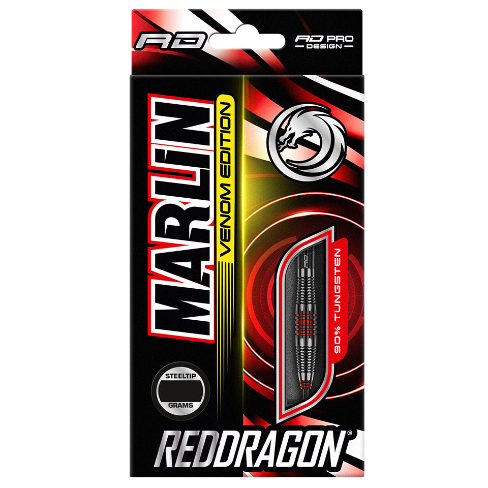 Red Dragon Marlin Venom Steel Tip Darts - 26gm