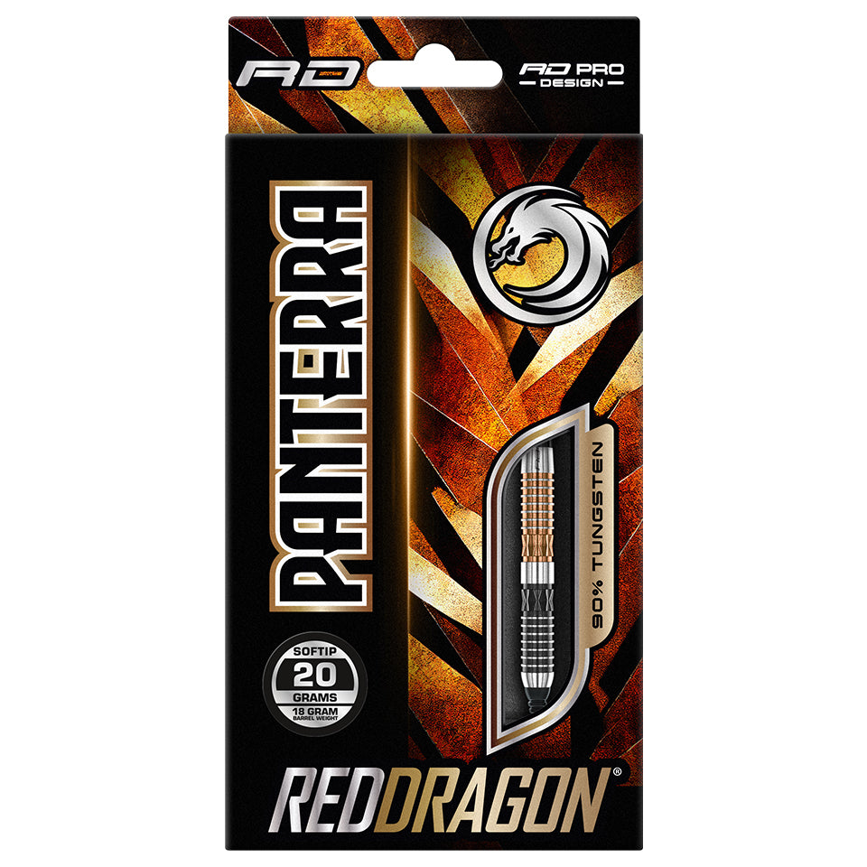 Red Dragon Panterra Soft Tip Darts - 20gm