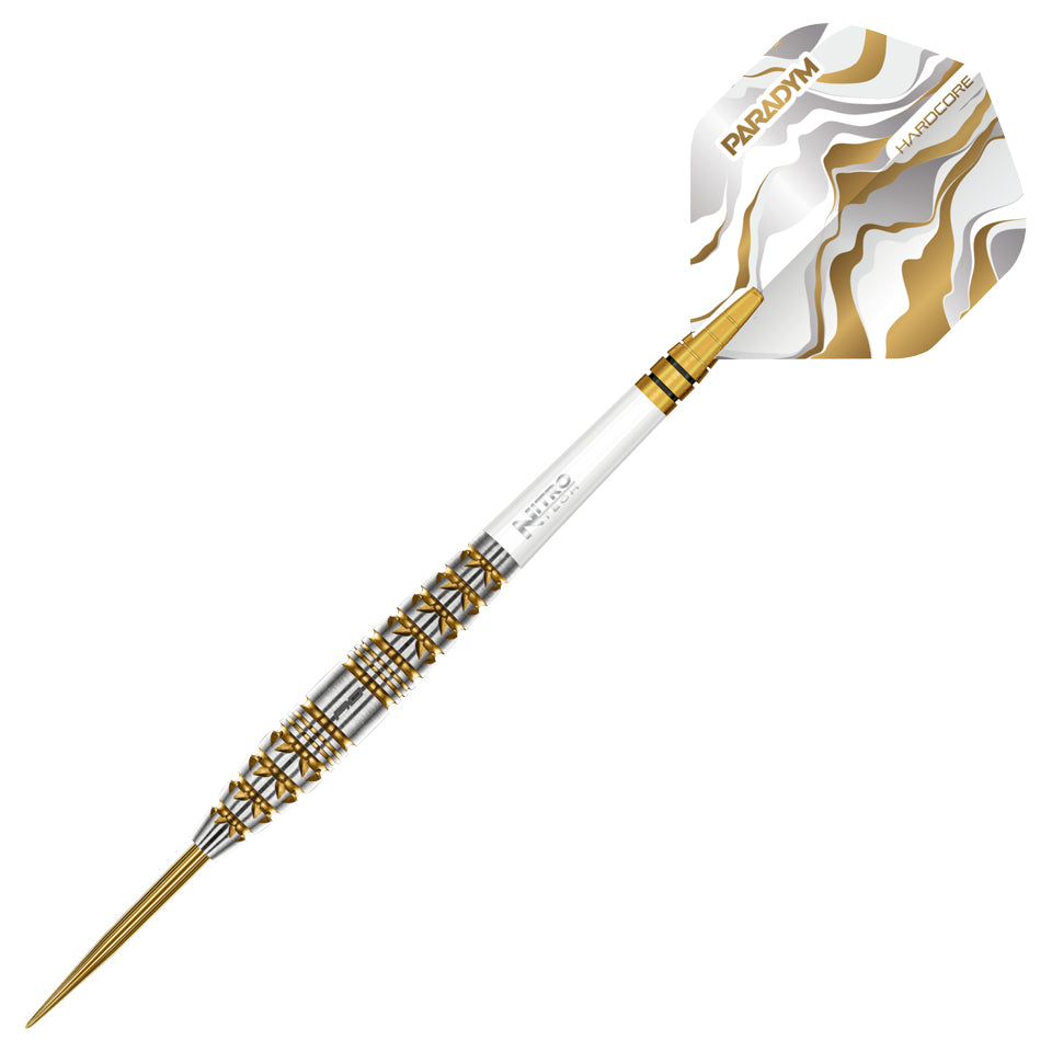 Red Dragon Paradym Gold Torpedo Steel Tip Darts - 23gm