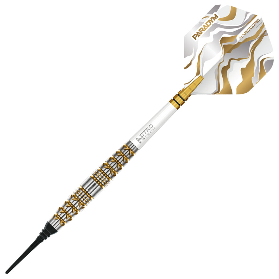 Red Dragon Paradym Gold Torpedo Soft Tip Darts - 20gm