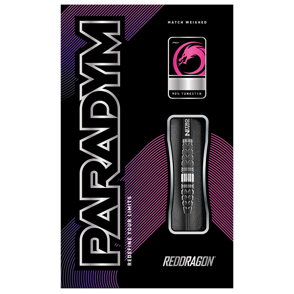 Red Dragon Paradym Torpedo Steel Tip Darts - 24gm