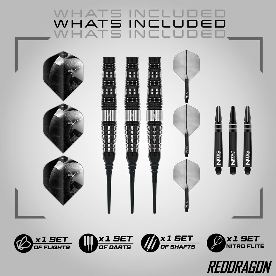 Red Dragon Recon Torpedo Soft Tip Darts - 20gm