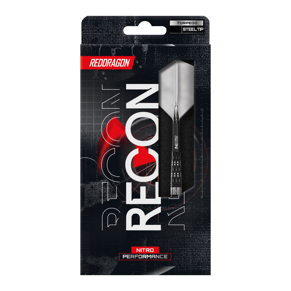 Red Dragon Recon Torpedo Steel Tip Darts - 23gm