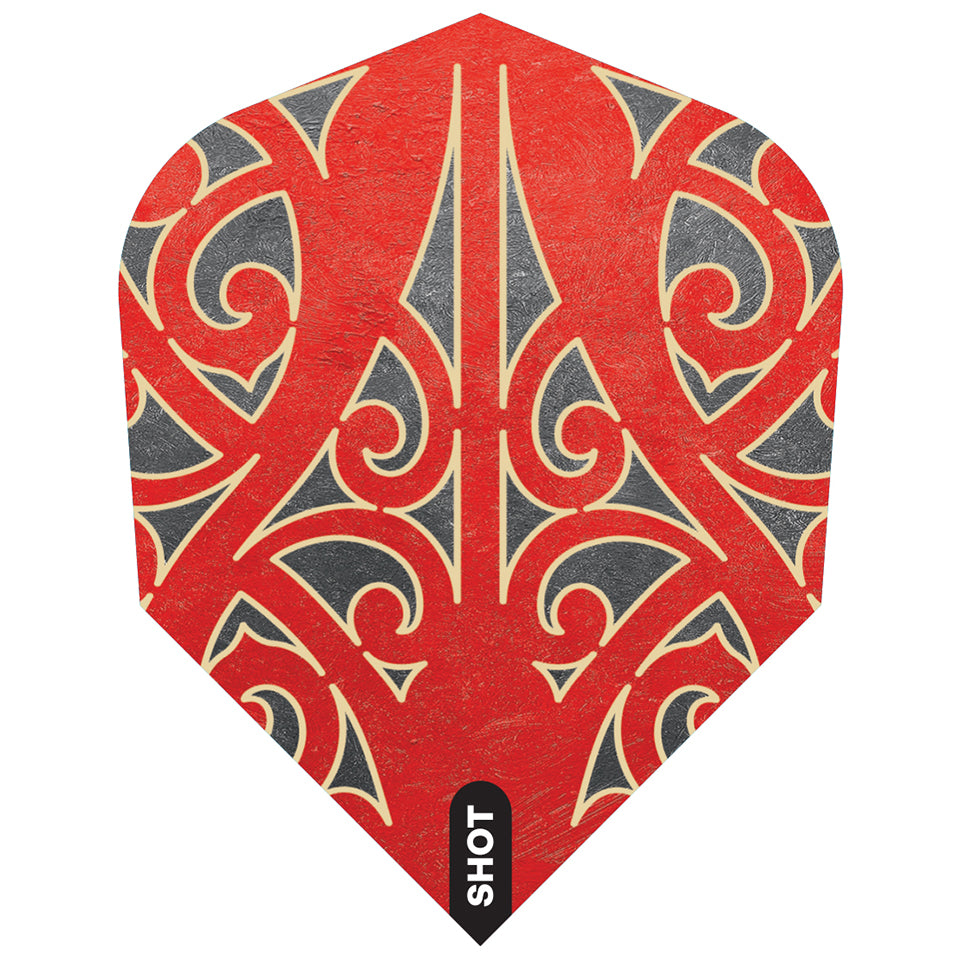 Shot Warrior Taiaha Dart Flights - Shape