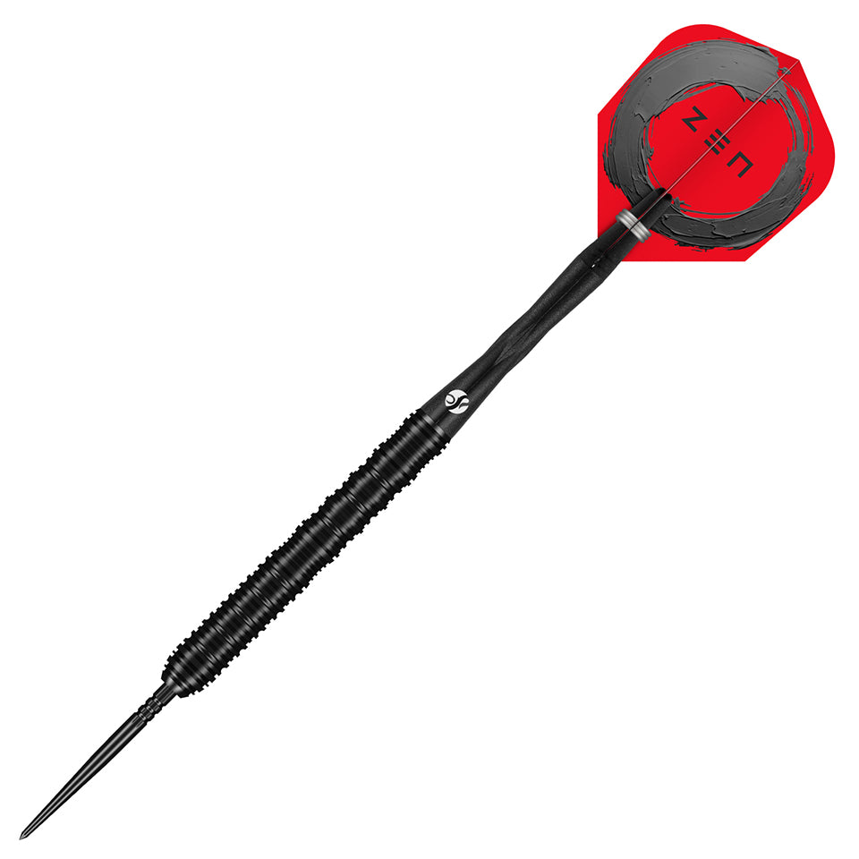 Shot Zen Straight Turbo Point Steel Tip Darts - 25gm