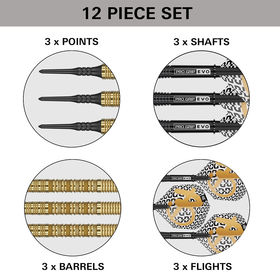 Target Bolide Envy 10 Soft Tip Darts - 18gm