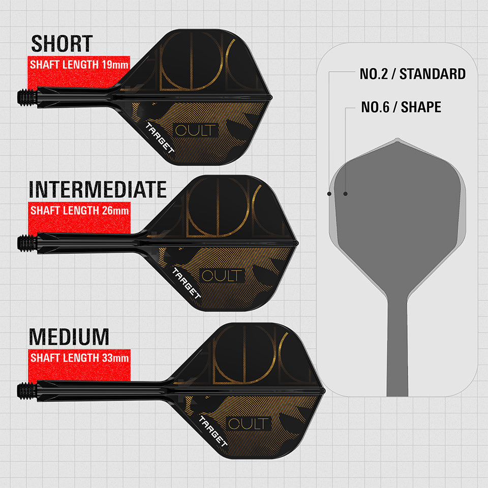 Target Cult K-Flex Flight System - No2 Intermediate