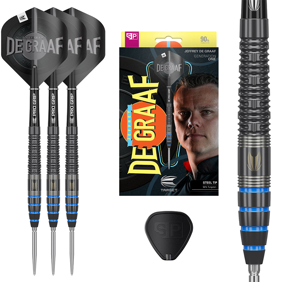 Target Jeffrey De Graaf Swiss Point Steel Tip Darts - 23gm