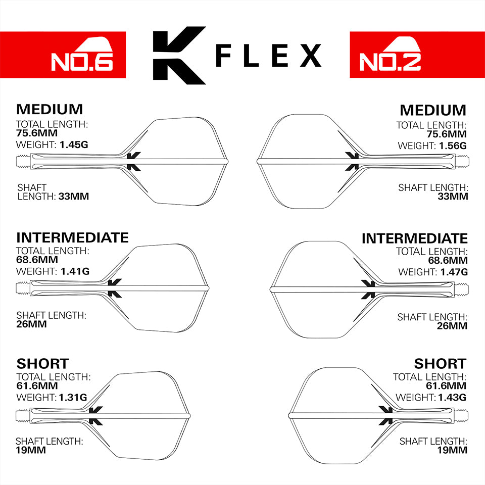 Target Josh Rock K-Flex Flight System - No2 Short