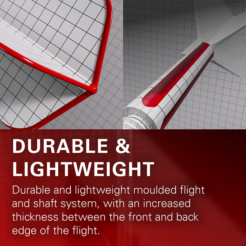 Target K-Flex Flight System - No2 Intermediate Neon Orange