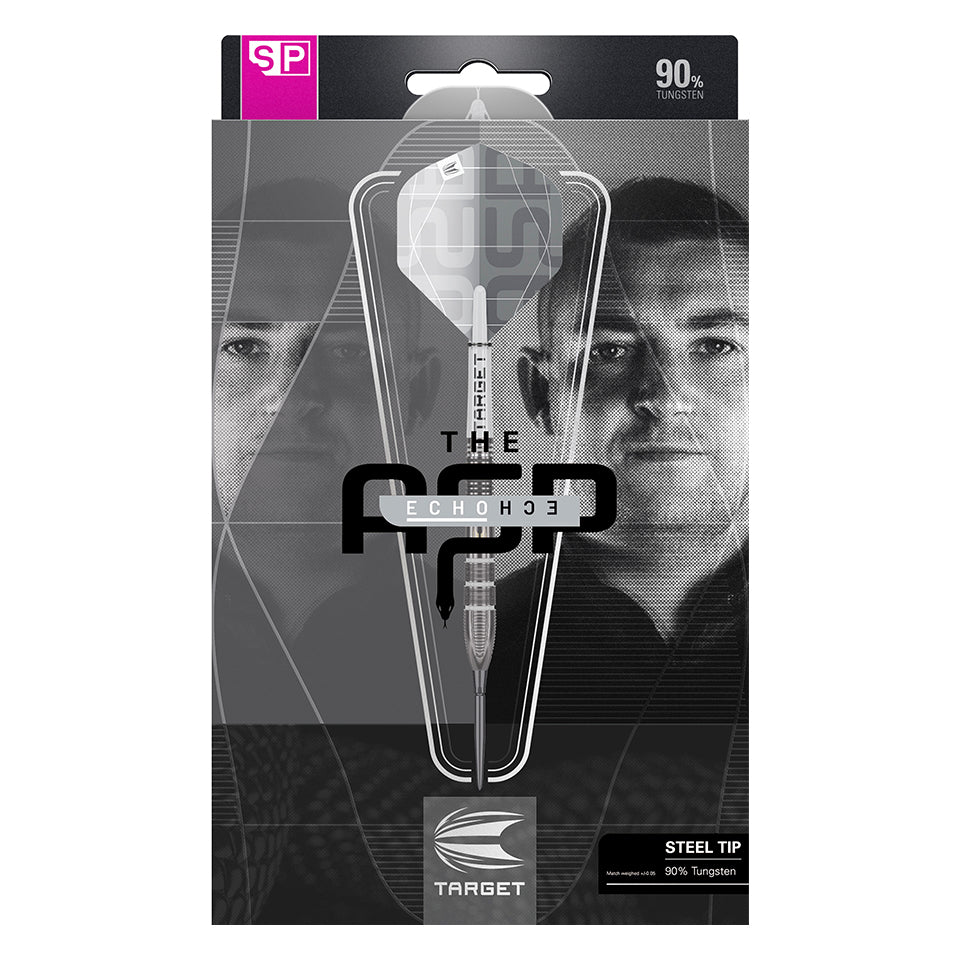 Target Nathan Aspinall Echo Swiss Point Steel Tip Darts - 24gm