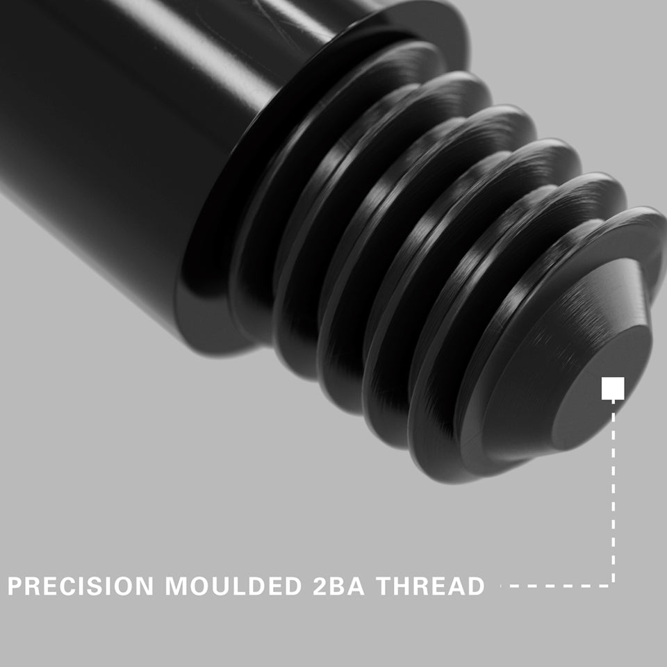 Target Pro Grip Nylon Dart Shafts - Intermediate Black (3 Sets)