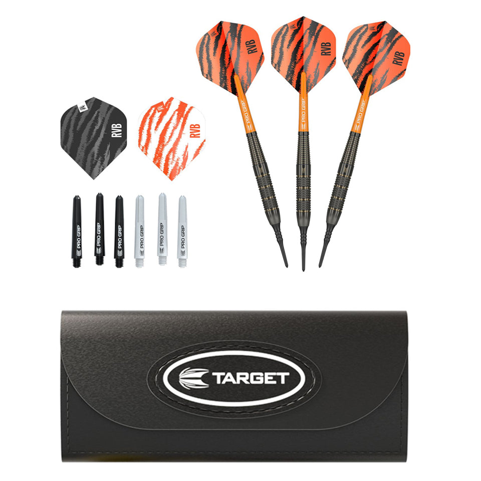 Target RVB Brass Soft Tip Darts - 18gm