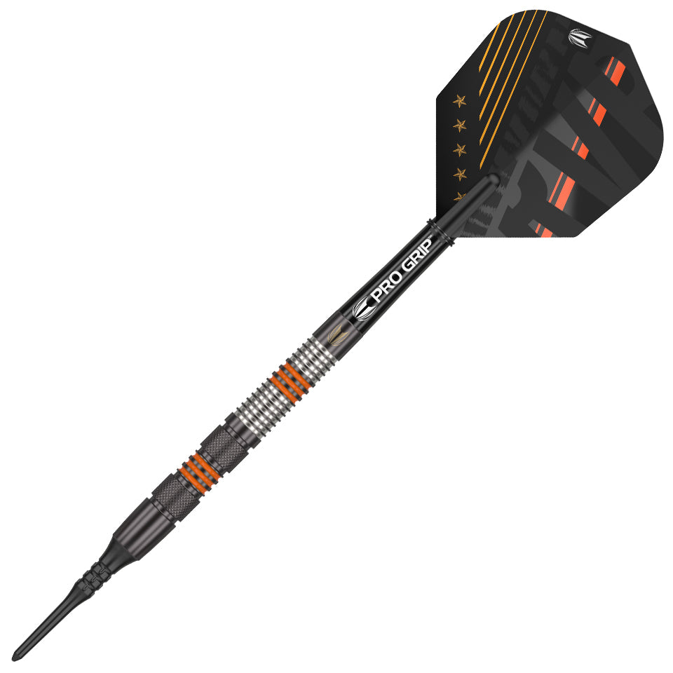 Target Raymond Van Barneveld 80% Black Soft Tip Darts - 18gm