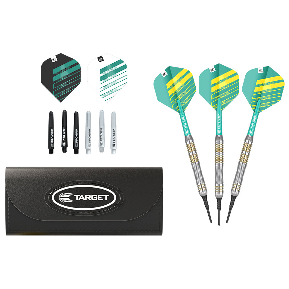 Target Rob Cross Brass Soft Tip Darts - 18gm