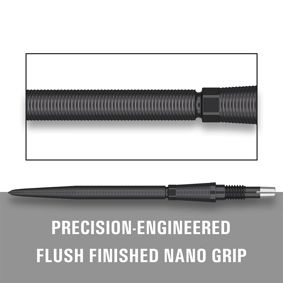 Target Swiss Storm Nano Steel Points - Black 35mm