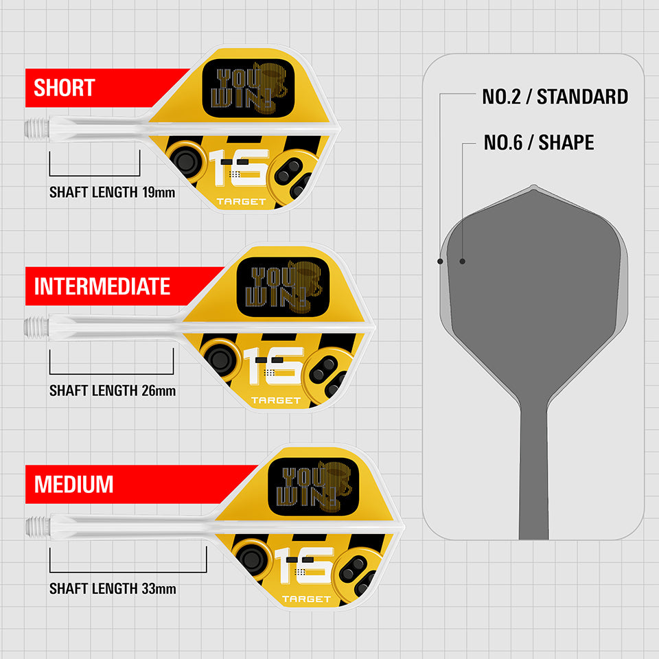 Target You Win K-Flex Flight System - No2 Intermediate