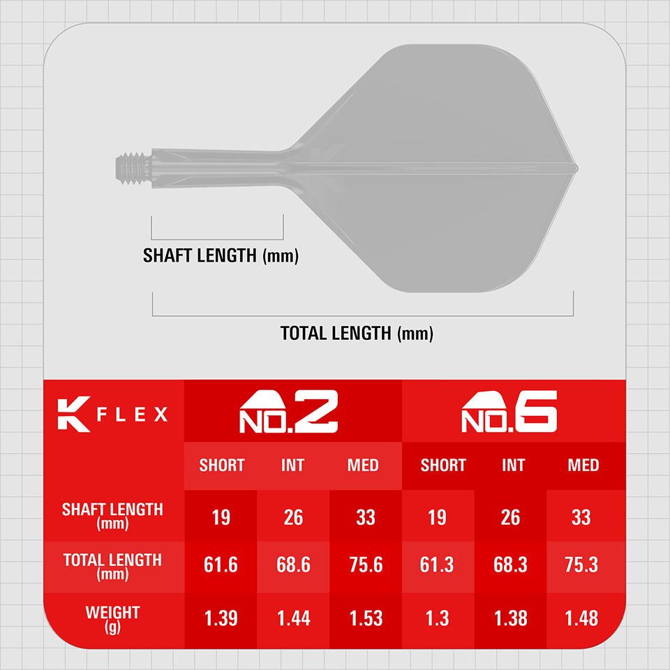 Target You Win K-Flex Flight System - No2 Intermediate