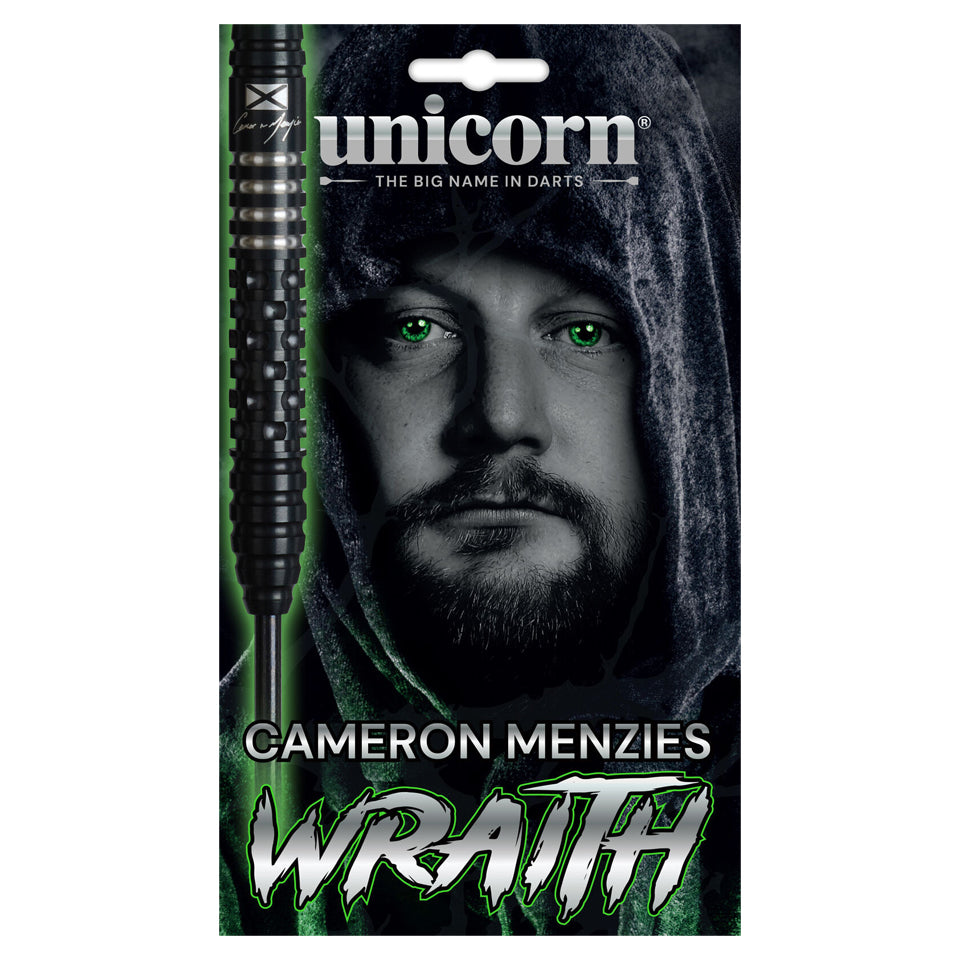 Unicorn Cameron Menzies Wraith Steel Tip Darts - 23gm