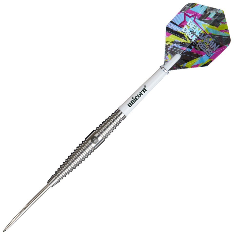 Unicorn Contender Benjamin Drue Reus Steel Tip Darts - 24gm