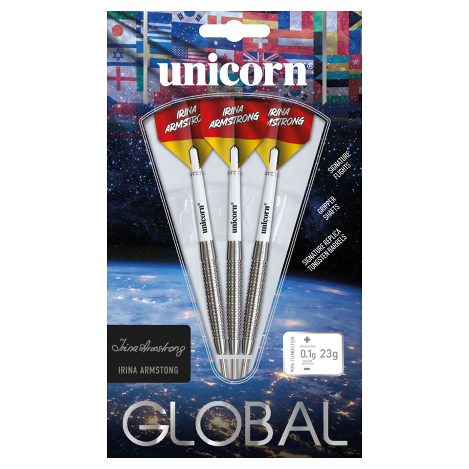 Unicorn Global Irina Armstrong Steel Tip Darts - 23gm