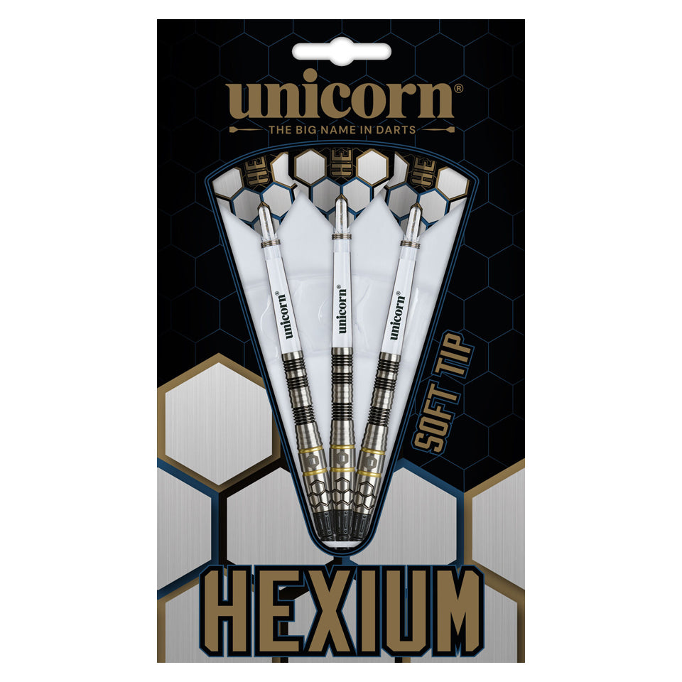 Unicorn Hexium Style 01 Soft Tip Darts - 22gm