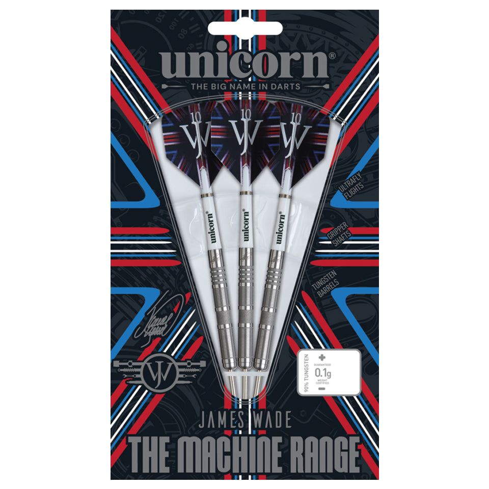 Unicorn James Wade The Machine Steel Tip Darts - 21gm