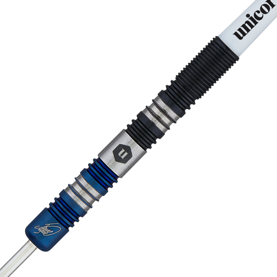 Unicorn James Wade The Machine Two Tone Steel Tip Darts - 25gm