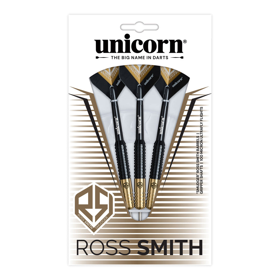 Unicorn Ross Smith Brass Steel Tip Darts - 20gm