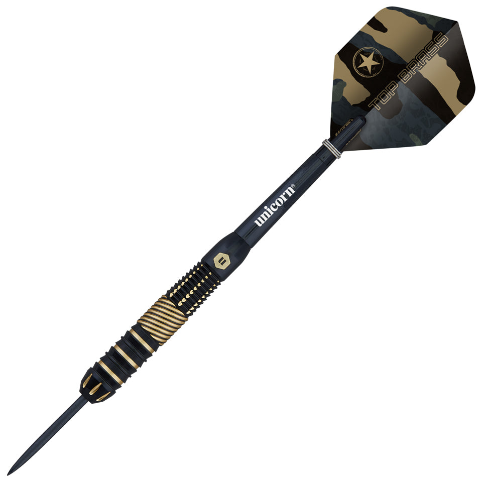 Unicorn Top Brass 2 Steel Tip Darts - 19gm