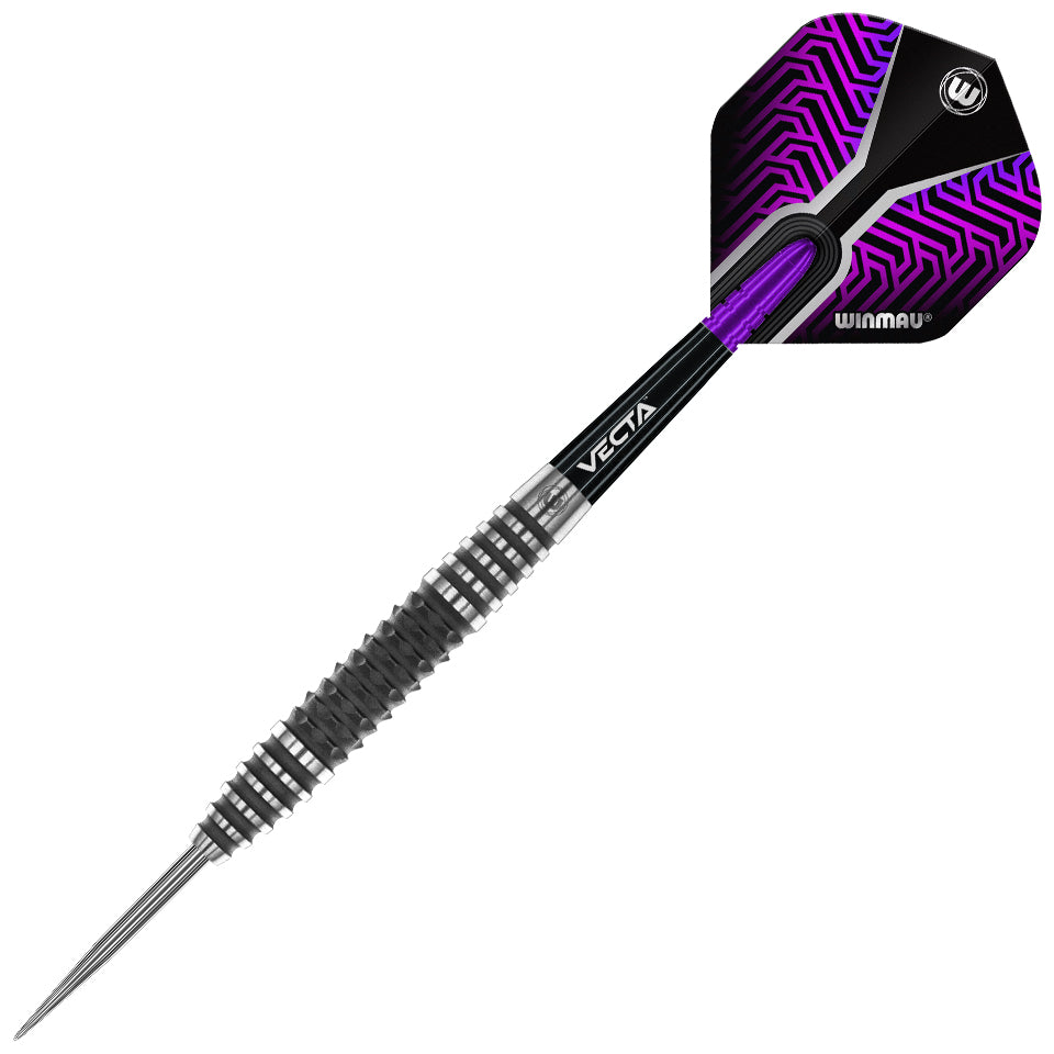 WINMAU Solaris Pro Specialist Jeu de fléchettes avec ailettes et tiges