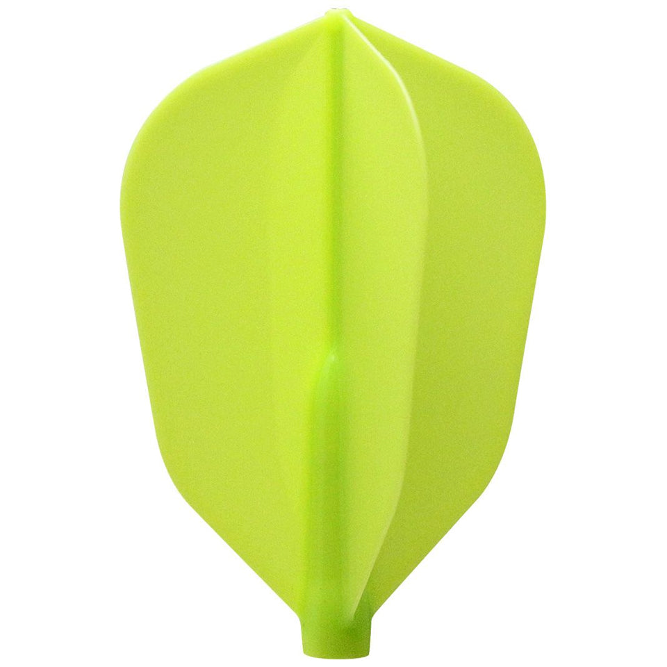 Fit Flight Air Dart Flights - Super Shape Lime Green
