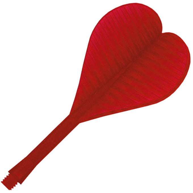 2ba Crinkle Bar Dart Flights - Red