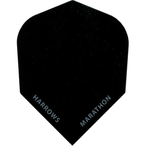 Harrows Marathon Matt Dart Flights Shape Black
