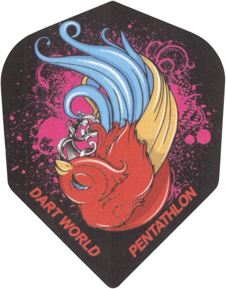 Pentathlon 100 Micron Dart Flights - Shape Bird