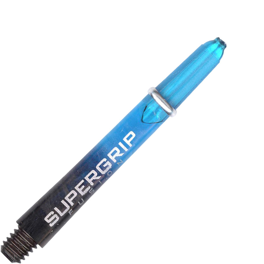Harrows Supergrip Fusion Dart Shafts - Midi Aqua
