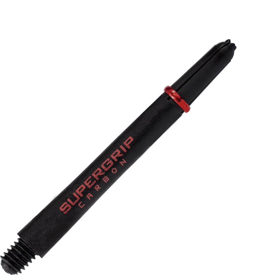 Harrows Supergrip Carbon Fiber Dart Shafts - Medium Red
