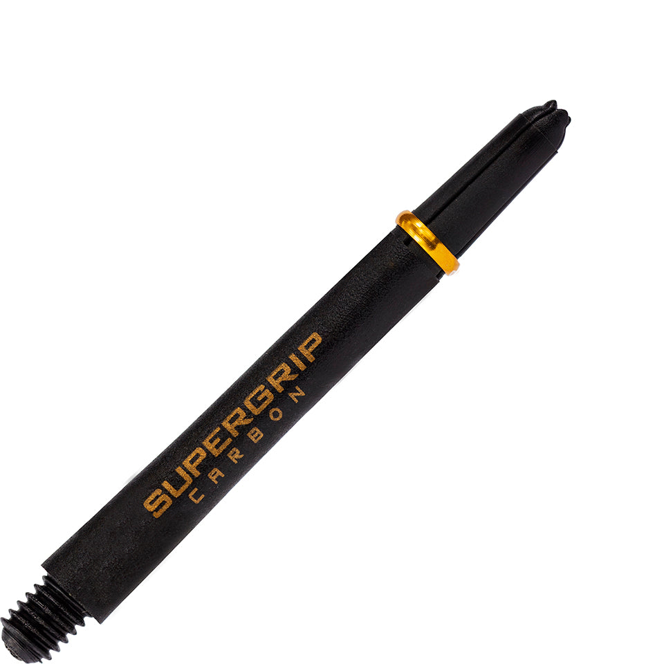 Harrows Supergrip Carbon Fiber Dart Shafts - Medium Gold