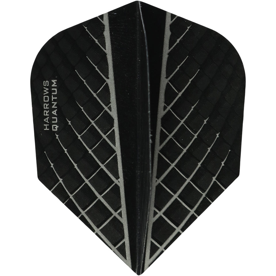 Harrows Quantum Dart Flights - Shape Black