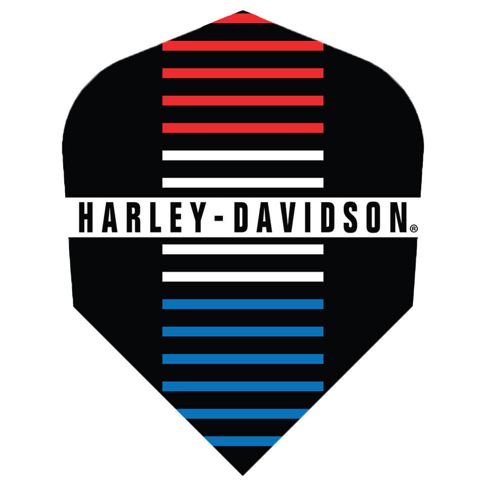 Harley-Davidson Stripes Dart Flights - Shape