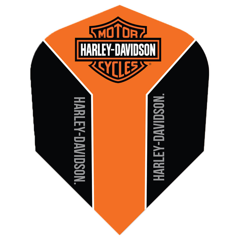 Harley-Davidson Black Fin Dart Flights - Shape