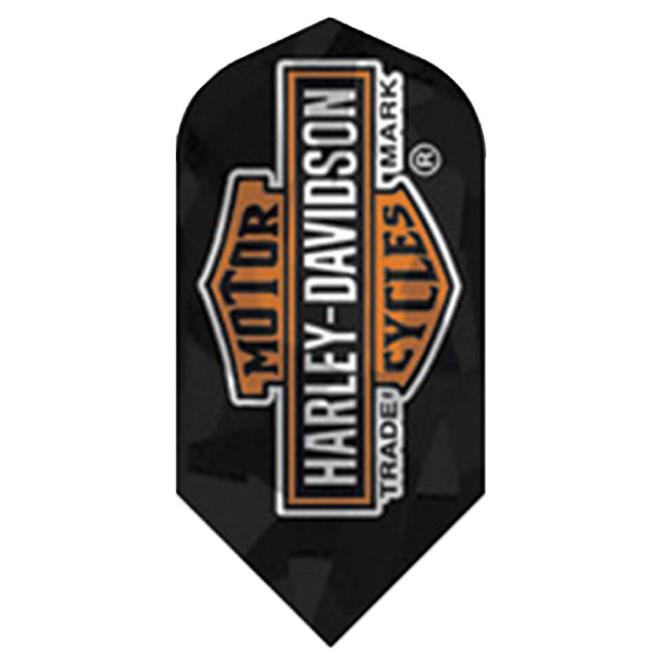 Harley-Davidson 2D Glitter Trademark Dart Flights - Slim
