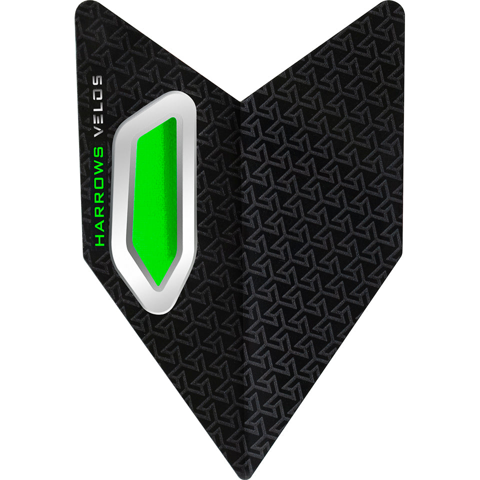 Harrows Dart Flights - Velos Green