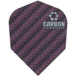 Carbon Dart Flights - 100 Micron Shape Purple