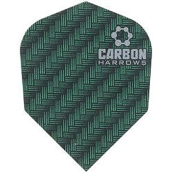 Carbon Dart Flights - 100 Micron Shape Green