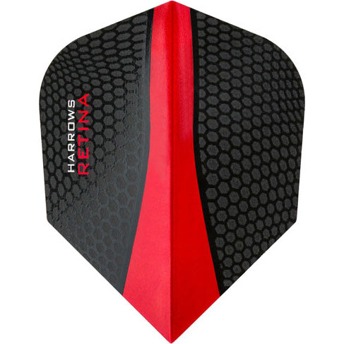 Retina Dart Flights - 100 Micron Shape Red